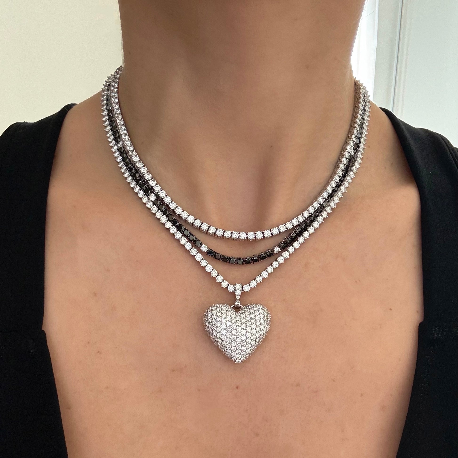 DIAMOND TENNIS CHOKER