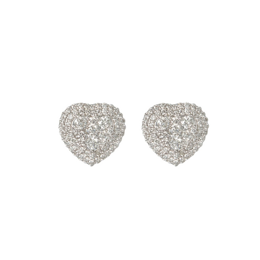 LOVE DIAMOND STUDS