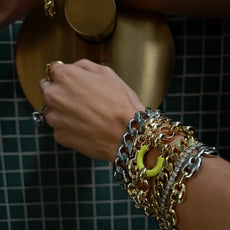 Chunky Silver bracelet