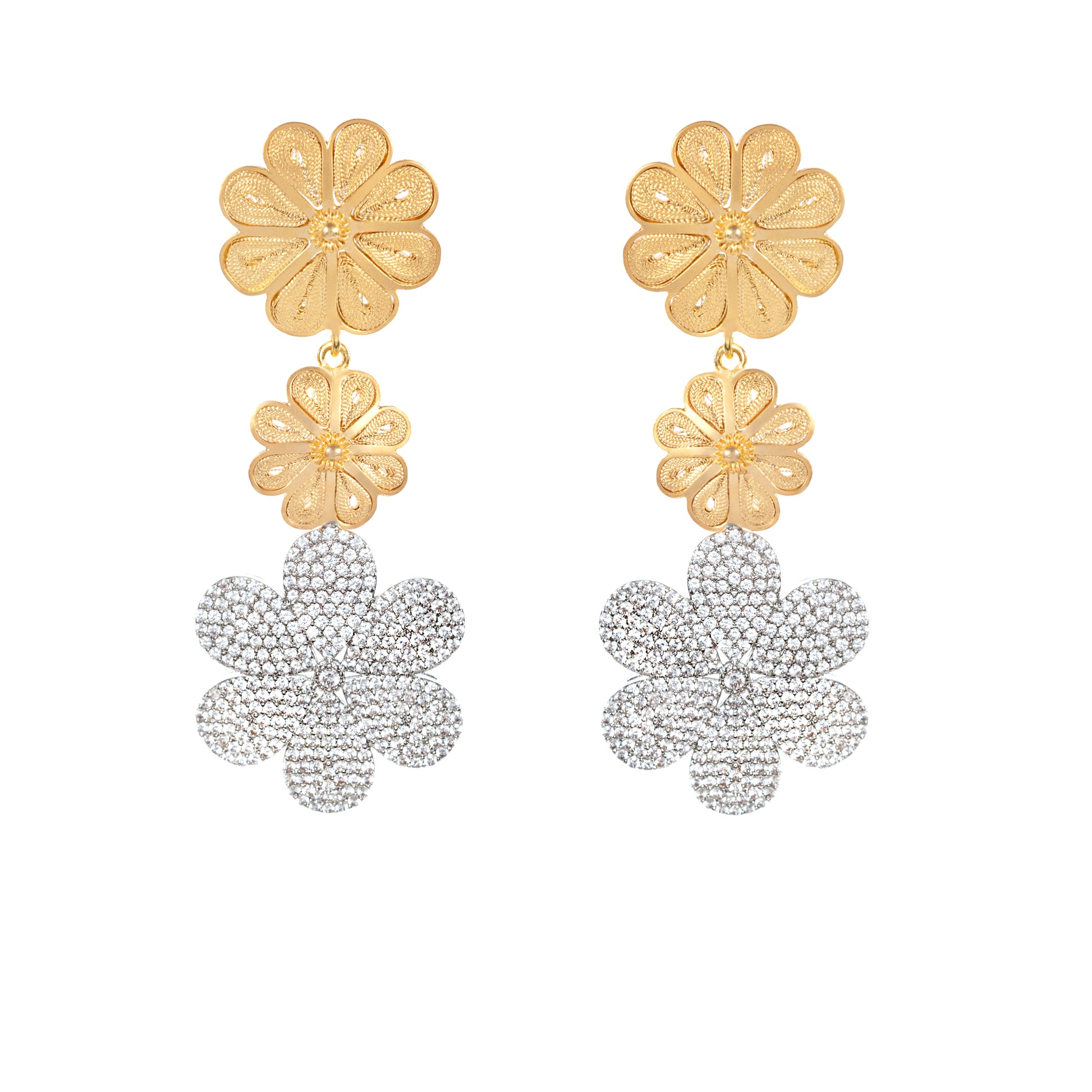 FLOWER POWER EARRINGS