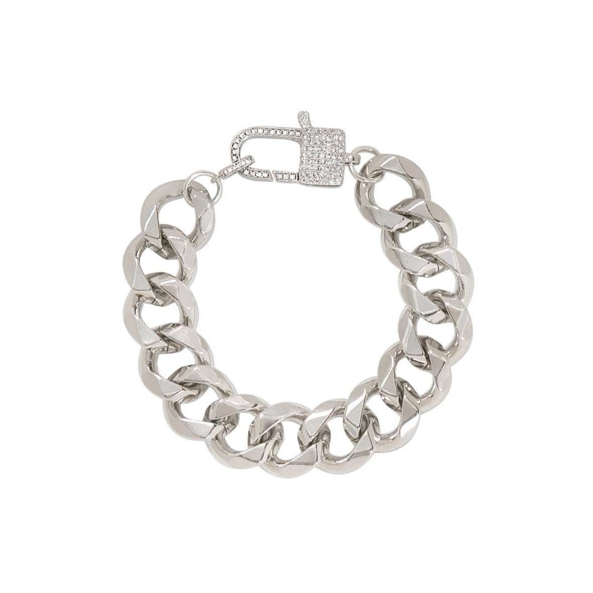 Chunky Silver bracelet