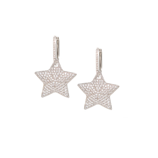 CRYSTAL STAR EARRINGS