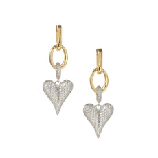 Manuela Heart earrings
