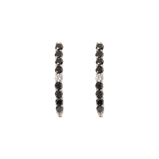 ELI BLACK DIAMONDS EARRINGS