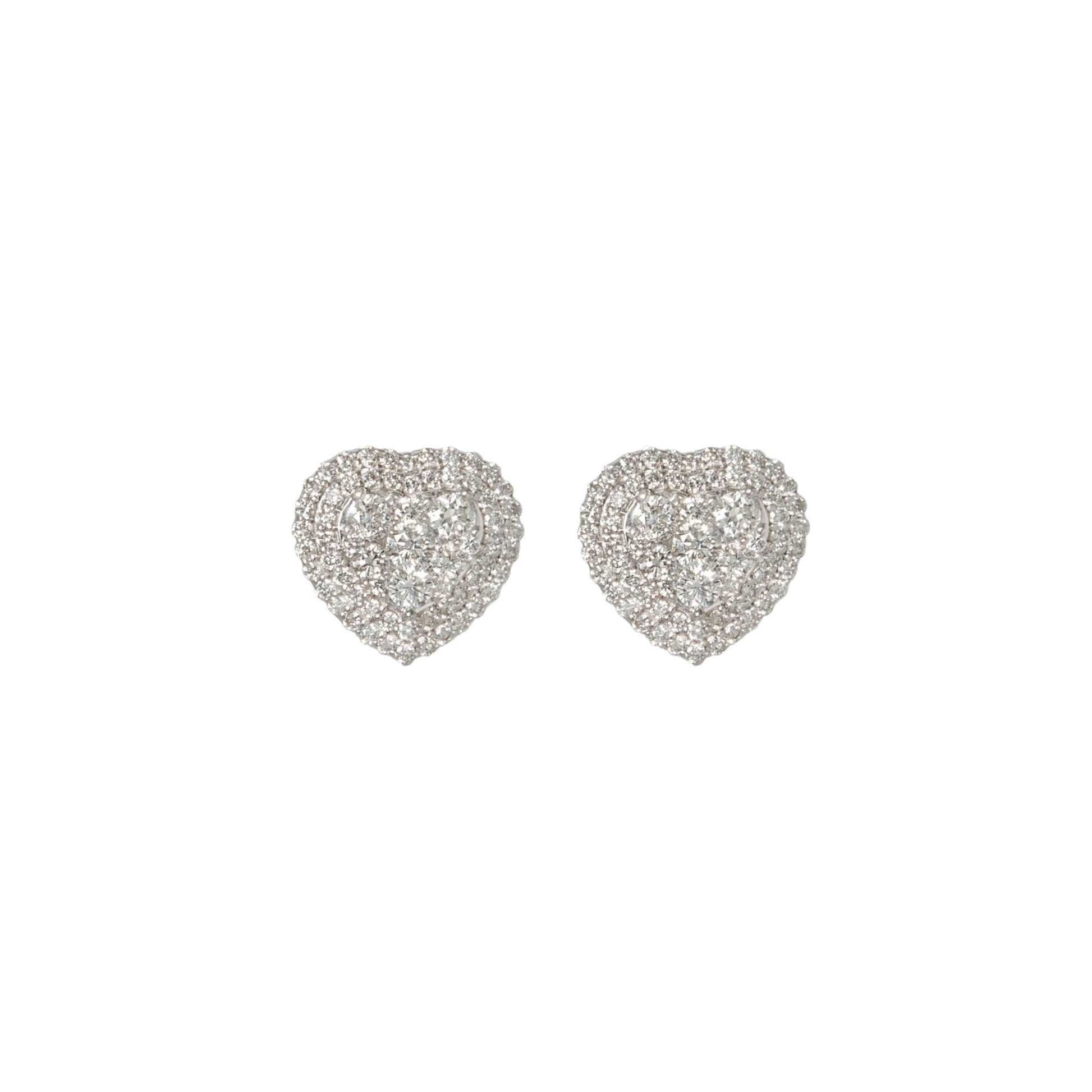 LOVE DIAMOND STUDS