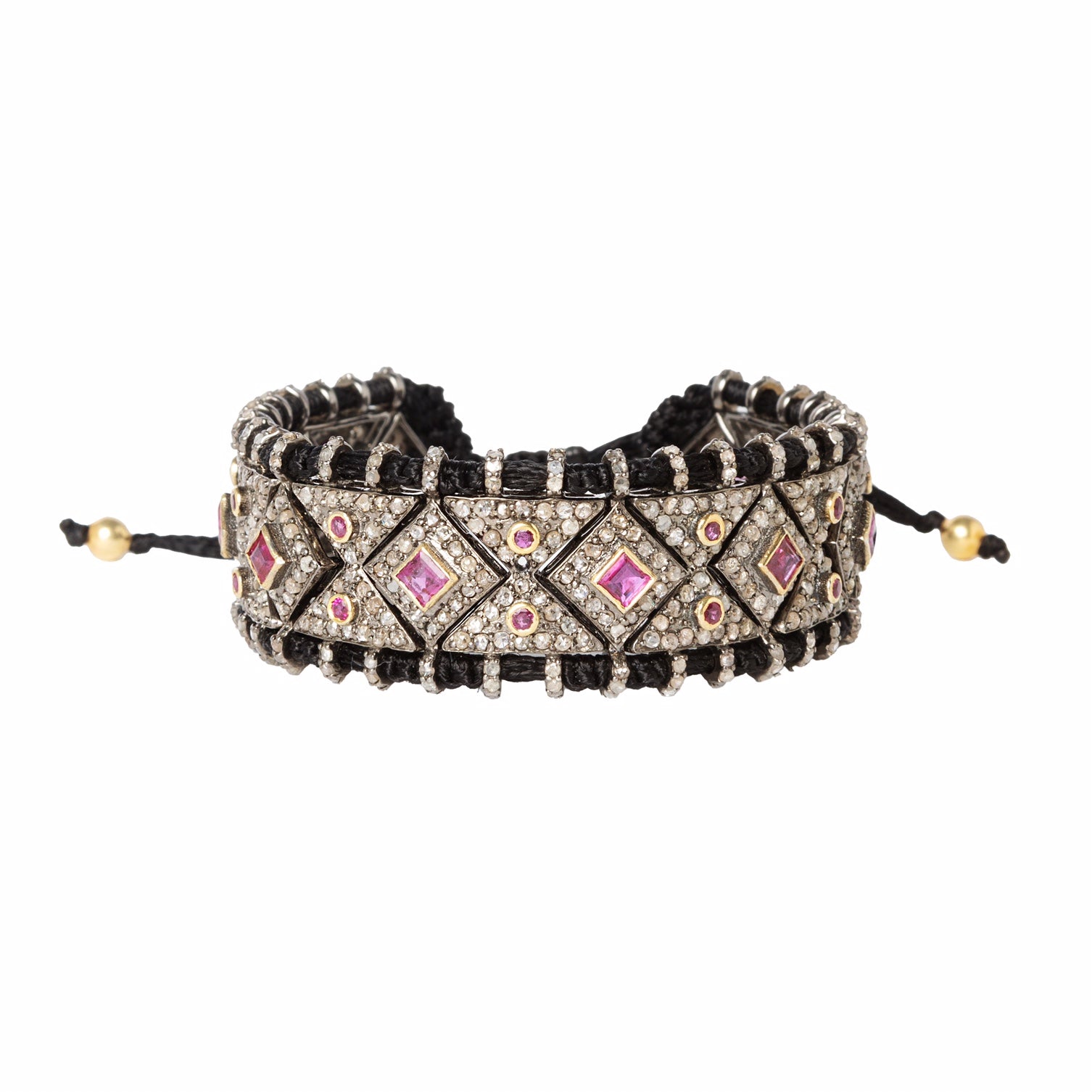 RUBI & SMOKI DIAMONDS BRACELET