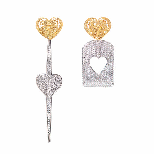 CORAZÓN DE ESPADAS EARRINGS