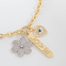 LOVE CHARMS NECKLACE