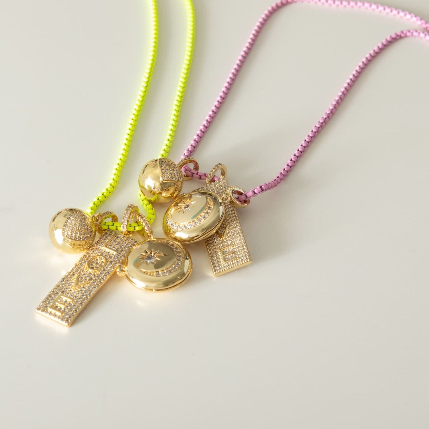 Pink Love necklace