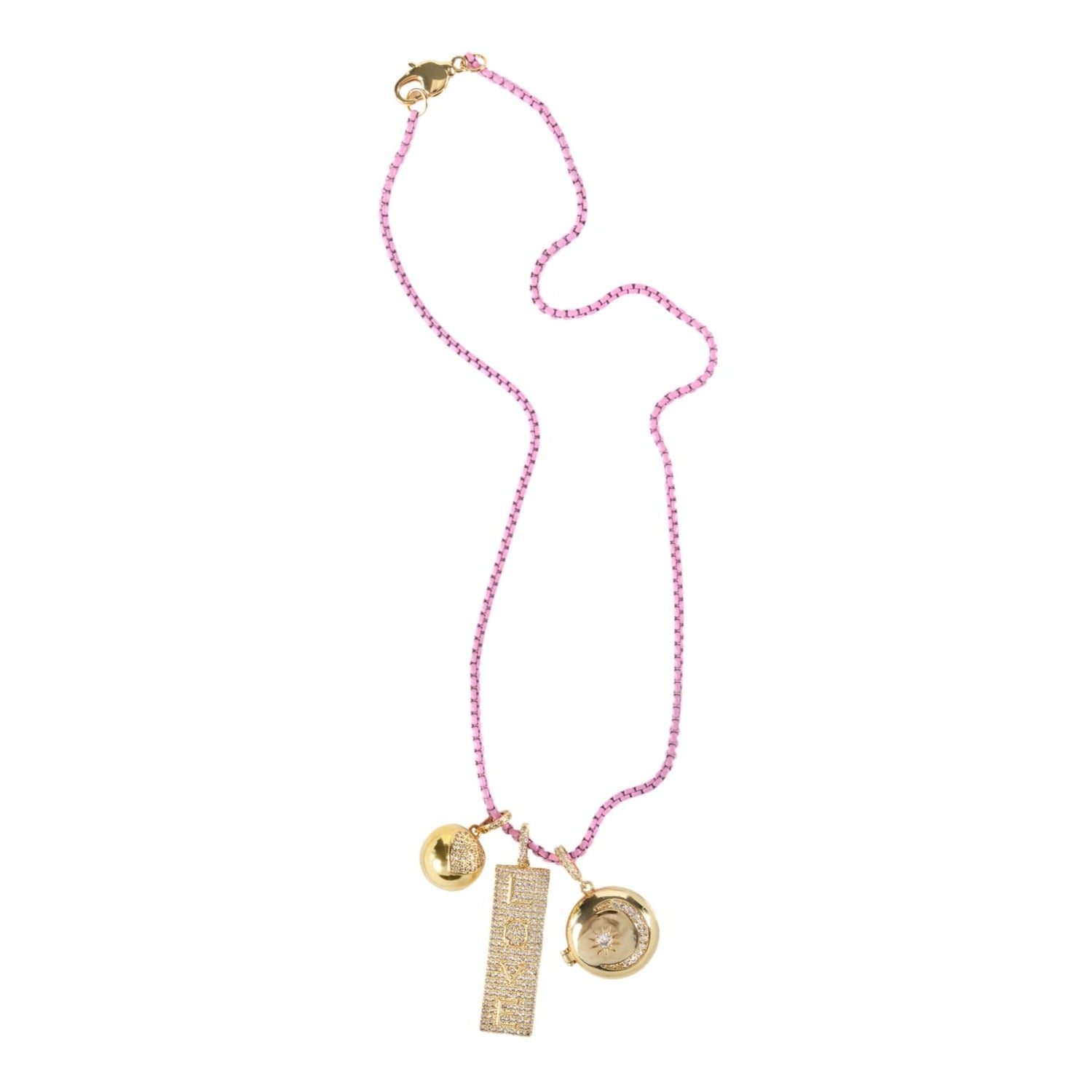 Pink Love necklace