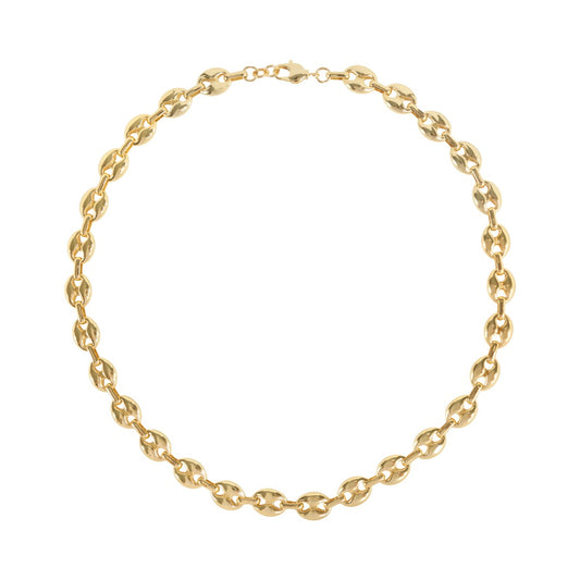 Mariner link Gold necklace