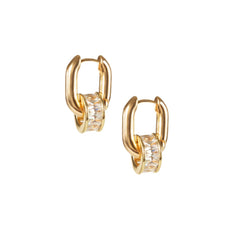 MINI DONUT GOLD HOOPS