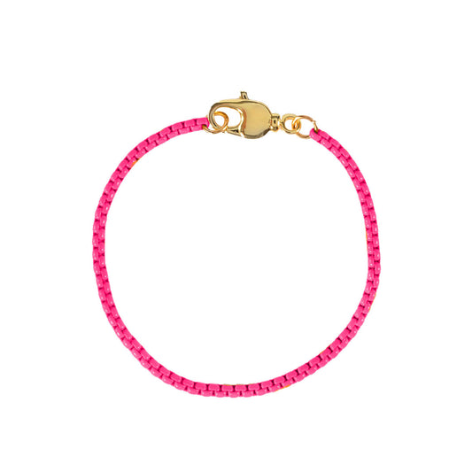 MINI NEON HOT PINK BRACELET