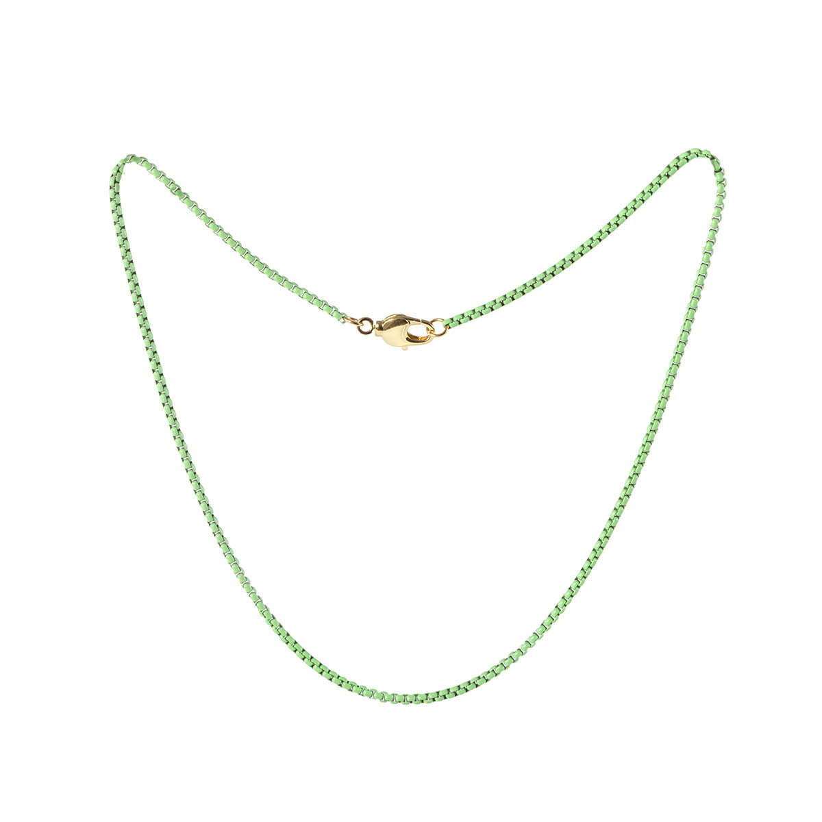 MINI NEON GREEN NECKLACE