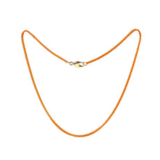 MINI NEON ORANGE NECKLACE