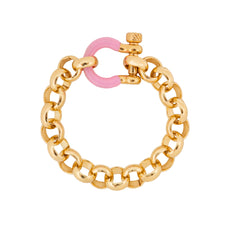 NEON GOLD PINK BRACELET