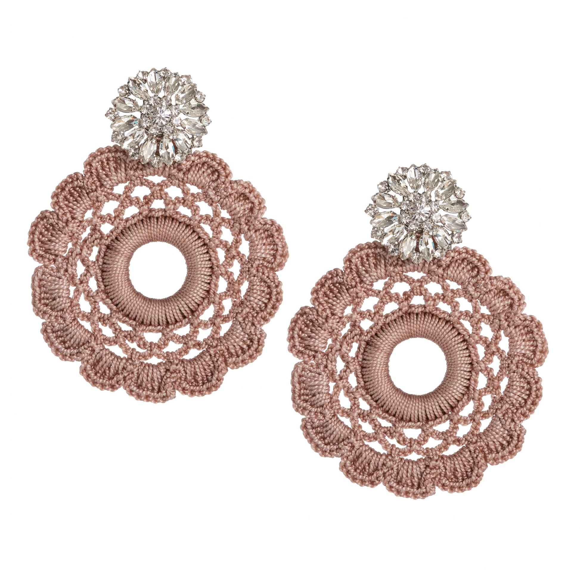 ROMANTIC FLOWER NUDE EARRINGS