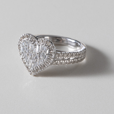 Diamond Heart Ring