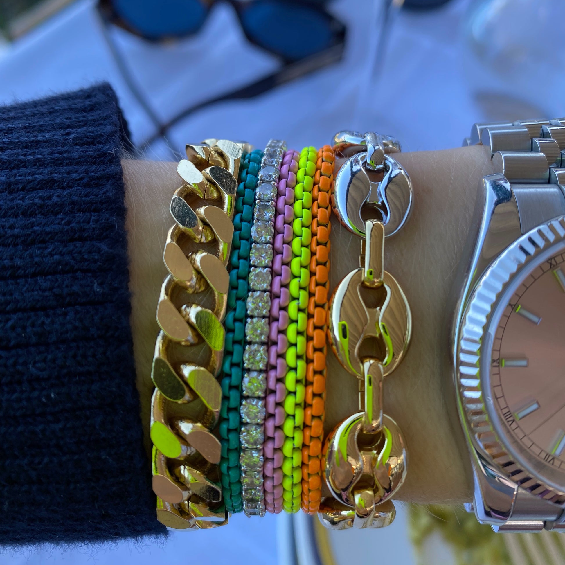 MINI NEON YELLOW BRACELET